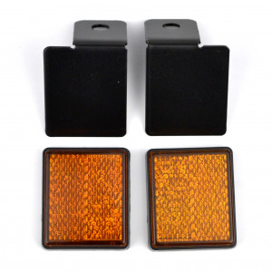 Support Avant + Catadioptre Luxor 37 Peugeot 103 MBK 51 - La Paire