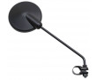 R&eacute;troviseur Universel Mobylette Peugeot / Motob&eacute;cane / MBK 51 Rond Noir - Vicma Origine Homologu&eacute;