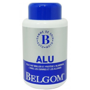Belgom Alu Pate a Polir + Protection Alu Inox Cuivre 250ml