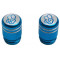 Bouchon de Valve Pneu Molet&eacute; To Cool Bleu - Paire
