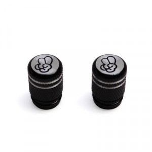 Bouchon de Valve Pneu Molet&eacute; To Cool Noir - Paire