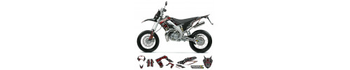 Kit carrosserie et habillage plastique moto 50cc