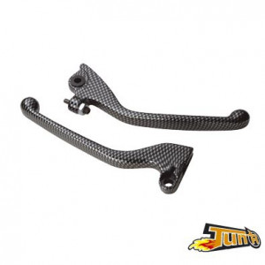 Jeu de Leviers Moto 50cc Debi GPR - XP6 carbone - Paire