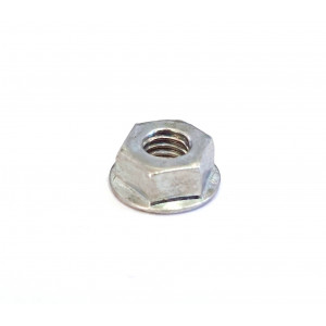 &Eacute;crou Serpress M6 Fixation Axe de Levier de Frein Domino - 6x1.00 Frein&eacute; &agrave; Collerette tout m&eacute;tal