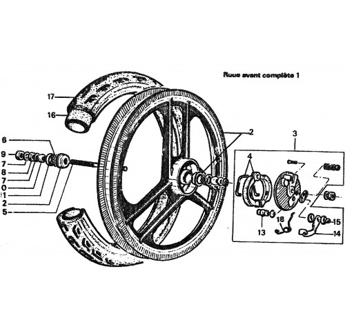ROUE AVANT
