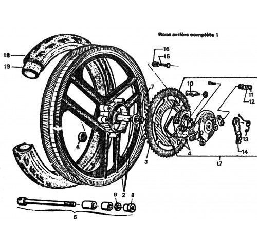 ROUE ARRIERE