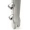 Fourche EBR Master Grise MBK 51 / Peugeot 103 Ø 28mm Alu Hydraulique Racing (Frein a Disque)