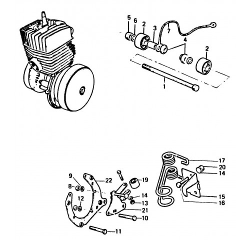 FIXATION MOTEUR