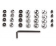 Contrepoids de Masselotte Variateur Malossi Universel Cyclo Vario MBK Peugeot (Jeu de 24 Poids)
