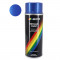 Bombe Peinture Acrylique Bleu M&eacute;tallis&eacute; Spray 400ml -Motip Pro-