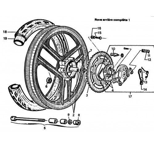 ROUE ARRIERE