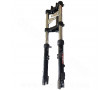 Fourche EBR Master Noire MBK 51 / Peugeot 103 &Oslash; 28mm Alu Hydraulique Racing (Frein a Disque)