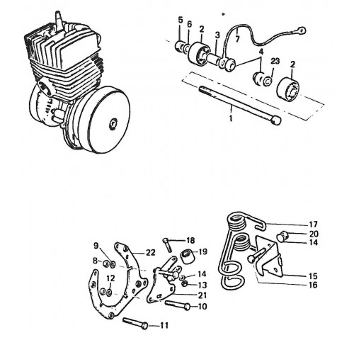 FIXATION MOTEUR
