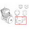 Joint de Carter Moteur MBK 51 / 512 / 41 / CF (AV10) Papier Huilé ep. 0.30mm