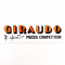 Autocollant Giraudo Orange 105x30mm - Reproduction