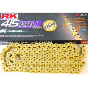 Chaine RK 415 HRU U-Ring Comp&eacute;tition Moto3 / HRC Cyclo G2-G3 (Made in Japan)