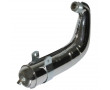 Pot d'&eacute;chappement Chrom&eacute; Mobylette Motob&eacute;cane 40 / 50 / Mobyx AV7 boudin Origine Homologu&eacute;