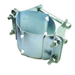 Collier de Pot MBK 51 51V Motob&eacute;cane AV10 Complet Ovale Sup&eacute;rieur + Inf&eacute;rieur