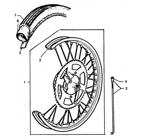 ROUE ARRIERE