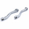 Manivelle Droite + Gauche Chrome Peugeot 103 SP VS VL SL Entraxe 140mm Déport 37mm