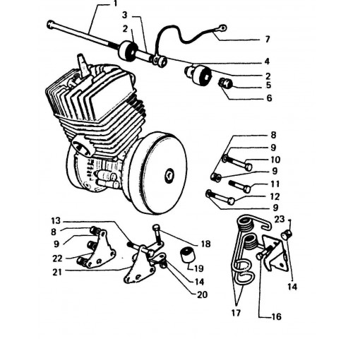 FIXATION MOTEUR
