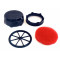 Filtre à Air Malossi pour Carburateur SHA 14/15/16 - Mobylette MBK 51 / Peugeot 103 (Rond Ø 82mm )