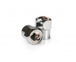 Bouchon de Valve Inox Malossi logo Lion avec joint Universel Cyclo Scooter Moto Auto - la Paire