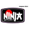 Autocollant Logo Ninja Sport Rectangle L10cm