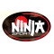 Autocollant Logo Ninja Sport Ovale L10cm