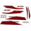 Kit D&eacute;co MBK 51 Magnum Racing XR NU63 Candy Blue ou Black / Rouge Complet (Reproduction)