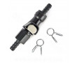 Raccord de Couplage Rapide Durite Essence Noir &Oslash; 5-6mm - Connecteur