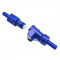 Raccord de Couplage Rapide Durite Essence Noir Ø 5-6mm - Connecteur