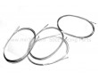 Cable de Gaz Cyclo / Starter 1.20m MBK 51 Peugeot 103 Dellorto / Gurtner (3x4mm)