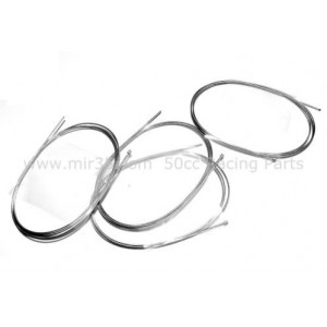 Cable de Gaz Cyclo / Starter 1.20m MBK 51 Peugeot 103 Dellorto / Gurtner (Boule 3x4mm)