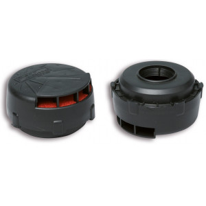 Filtre &agrave; Air Malossi E3B Rond &Oslash; 82mm Mobylette MBK 51 / Peugeot 103 SP MVL Pour Carburateur PHBG 15 &agrave; 21 (M32x1.25 Centr&eacute;)