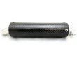 Silencieux de Pot Simonini Racing Carbone Cyclo MBK 51 / Peugeot 103 (&Oslash;55 +Tube &Oslash;18mm)