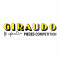 Autocollant Giraudo Jaune 105x30mm - Reproduction