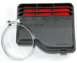 Filtre &agrave; Air Malossi E9 Extra Plat Mobylette MBK 51 / Peugot 103 / Ciao Pour Carburateur SHA (&Oslash;51)