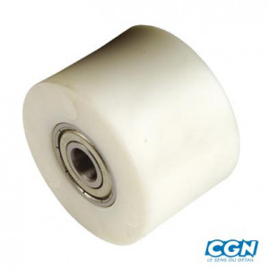 Galet Tendeur de Chaine Pour Moto D42mm Axe &Oslash; 8 (Galet Axe Bras)