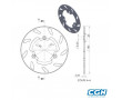 Disque Frein Arri&egrave;re NG Beta RR50 / Rieju Spike / RJ50 185mm