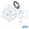 Disque Frein Scooter Avant NG Booster NG 1999-> / Rocket / Booster 12 Pouces / Nitro Avant / Arri&egrave;re (190mm