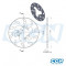 Disque Frein Arrière NG GSM50 (d.184)