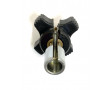 Vis Tendeur de Cable M7x100 Fendue Molette Microm&eacute;triquePoign&eacute;e Embrayage Moto Cross - G: &Oslash; 8.4x10 F: M7x37mm