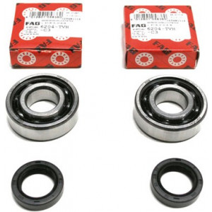 Kit Roulement Vilebrequin + Joint Spi Renforc&eacute; Peugeot Ludix Speedfight 3 Jet Force - 6204 Polyamide C3