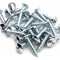 Vis Carrosserie M4.5 x 20 Longueur 20mm Zingué pour Capotage Cyclo Scooter Moto