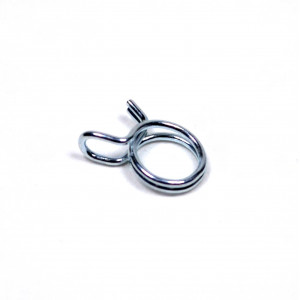 Collier de Serrage Durite Essence Double Fils 7mm &agrave; Tension Constante - Dur. 4x7 / &Oslash; int. 6.7mm / &Oslash; Fil 1.0mm - &agrave; l'unit&eacute;