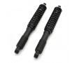 Amortisseur Ressort Entraxe 365mm R&eacute;glable Noir Type Paioli - Mobylette Peugeot 103 MBK 51 Motob&eacute;cane - Paire