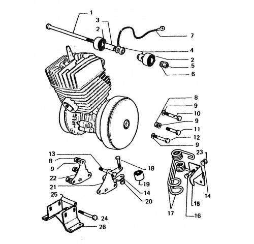 FIXATION MOTEUR
