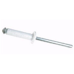 Rivet Pop 4x16 Plaque Immatriculation Blanc Universel Auto Moto Cyclo Scooter (lot de 10)