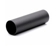 Enveloppe de Silencieux Ninja &Oslash;60 L200 Carbone - G3 / WarmUp / G1 / Carte Noir (Stock D'&eacute;poque)